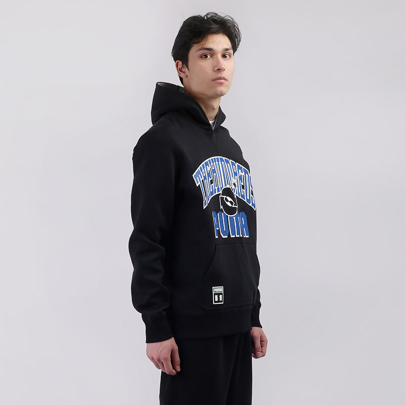 мужская черная толстовка PUMA x The Hundreds 59831101 - цена, описание, фото 2